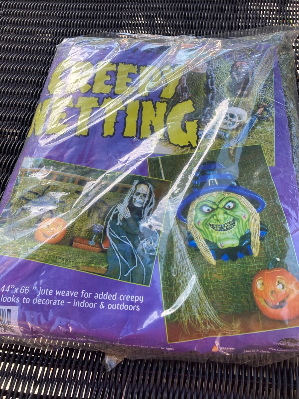 Fun World creepy netting